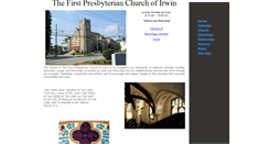 Desktop Screenshot of firstpresbyirwin.org